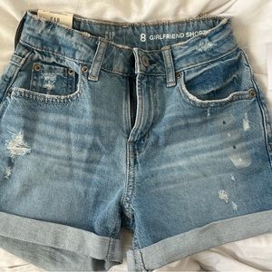 Girls Gap denim shorts NWT